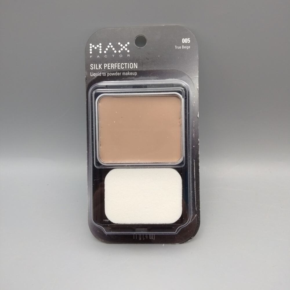 Max Factor Silk Perfection Makeup Foundation - 5 True Beige Old Stock